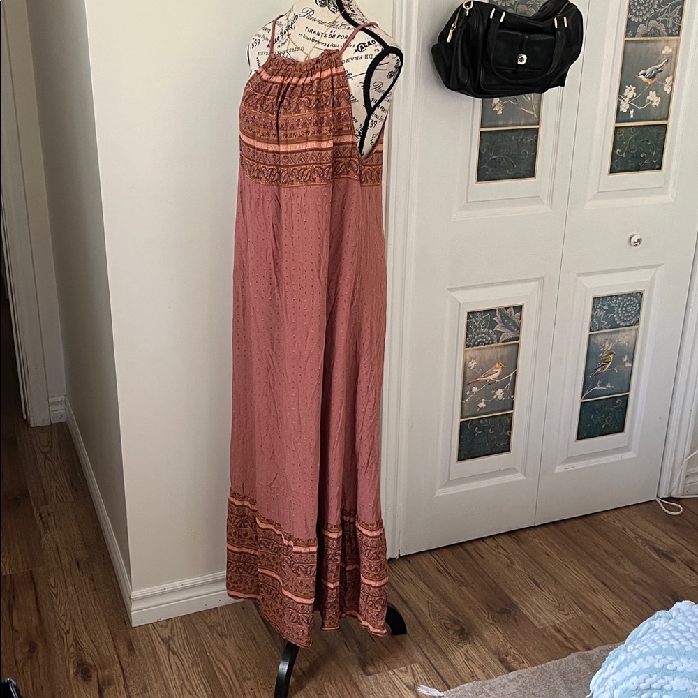 Cost Plus World Market Terracotta Maxi Dress - Picture 5 of 8